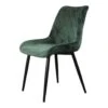 DS4U® Benito Eetkamerstoel 2.0 - Stof - Groen 1 DS4U® Benito Eetkamerstoel 2.0 - Stof - Groen -Woonmeubelwinkel 1000069487