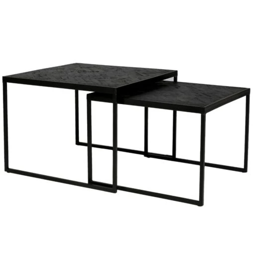 Reinier Zwart Teak - Hout - Zwart