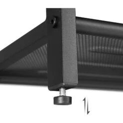 ACAZA Schoenenrek - Industriële Look - 80x44x30 Cm - Vintage Bruin -Woonmeubelwinkel 1000070480 0103