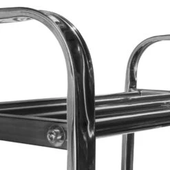 QUVIO Schoenenrek RVS Met 5 Planken 9 QUVIO Schoenenrek RVS Met 5 Planken -Woonmeubelwinkel 1000071797 0103