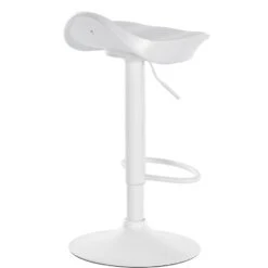 CLP Barkruk Alisson Kunstleder Wit -Woonmeubelwinkel 1000073648 0103