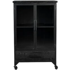 Puur Skåre Kast Klein - Hout - Zwart -Woonmeubelwinkel 1000074192 0102