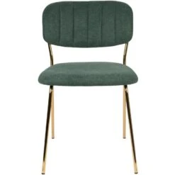 Puur Viken Eetkamerstoel - Stof - Groen 8 Puur Viken Eetkamerstoel - Stof - Groen -Woonmeubelwinkel 1000074412 0102