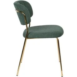 Puur Viken Eetkamerstoel - Stof - Groen 9 Puur Viken Eetkamerstoel - Stof - Groen -Woonmeubelwinkel 1000074412 0103