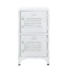 Rootsmann Lockerkast Wit - Locker Met 2 Deuren - Metaal 1 Rootsmann Lockerkast Wit - Locker Met 2 Deuren - Metaal -Woonmeubelwinkel 1000074632