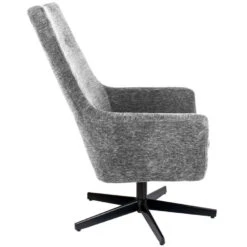 Puur Vogar Fauteuil Ribstof - Stof - Grijs 9 Puur Vogar Fauteuil Ribstof - Stof - Grijs -Woonmeubelwinkel 1000074924 0103