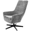 Puur Vogar Fauteuil Ribstof - Stof - Grijs