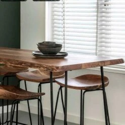 Emiel Boomstam Bartafel - Hout - Bruin 8 Emiel Boomstam Bartafel - Hout - Bruin -Woonmeubelwinkel 1000076705 0102