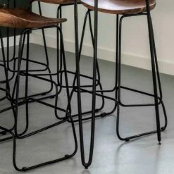 Emiel Boomstam Bartafel - Hout - Bruin 9 Emiel Boomstam Bartafel - Hout - Bruin -Woonmeubelwinkel 1000076705 0103