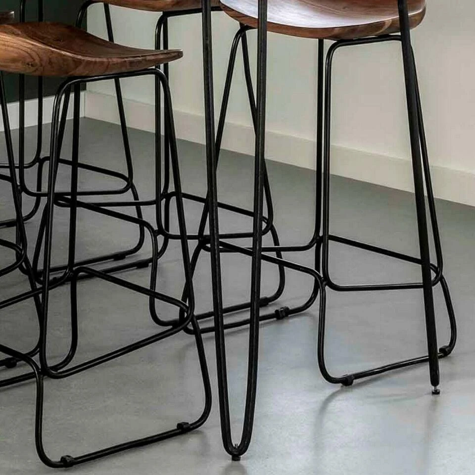 Emiel Boomstam Bartafel - Hout - Bruin 6 Emiel Boomstam Bartafel - Hout - Bruin - Afbeelding 4