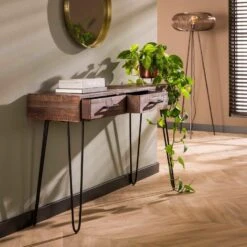 Pastor Sidetable Acacia - Hout - Grijs 8 Pastor Sidetable Acacia - Hout - Grijs -Woonmeubelwinkel 1000078658 0102