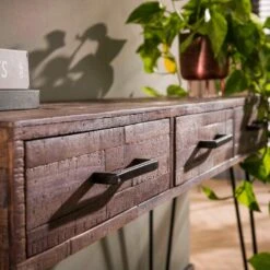 Pastor Sidetable Acacia - Hout - Grijs 9 Pastor Sidetable Acacia - Hout - Grijs -Woonmeubelwinkel 1000078658 0103