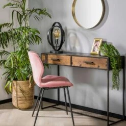 Kaptafel Brent 35x110x78cm - Hout - Grijs 8 Kaptafel Brent 35x110x78cm - Hout - Grijs -Woonmeubelwinkel 1000080549 0102