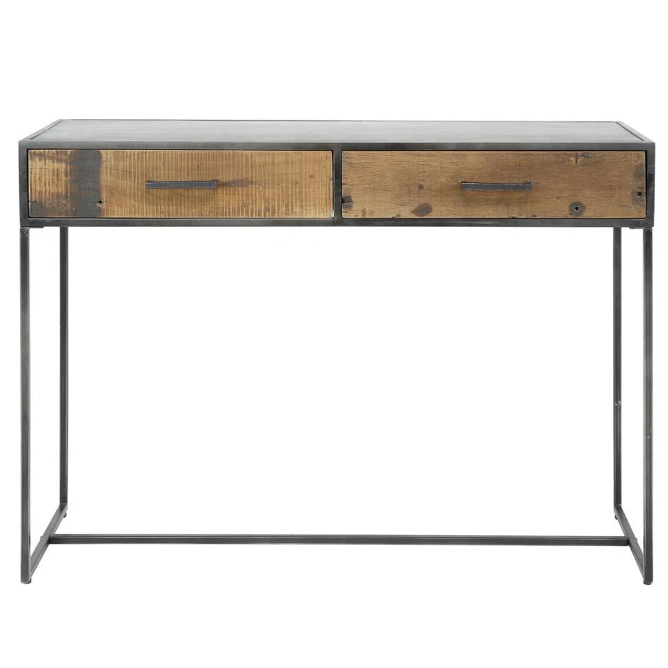 Kaptafel Brent 35x110x78cm - Hout - Grijs 3 Kaptafel Brent 35x110x78cm - Hout - Grijs