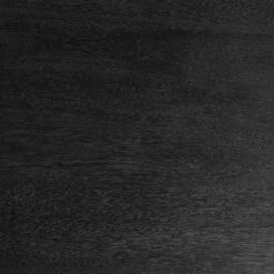 Eetkamertafel Jake 150x150x76 Cm - Zwart Mango Hout - 6 Pers -Woonmeubelwinkel 1000082626 0102