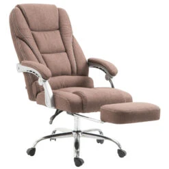 Clp Bureaustoel Pacific Stof Bruin -Woonmeubelwinkel 1000083180 0103
