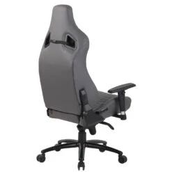 Clp Bureaustoel Keren Leder Grijs -Woonmeubelwinkel 1000085200 0103