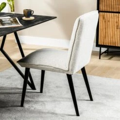 Malo Eetkamerstoel Heaven - Stof - Bruin 8 Malo Eetkamerstoel Heaven - Stof - Bruin -Woonmeubelwinkel 1000085710 0102