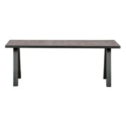 WOOOD Eettafel Met Utrecht Poot Tablo - Teak/Metaal - Natural - 220x90 7 WOOOD Eettafel Met Utrecht Poot Tablo - Teak/Metaal - Natural - 220x90 -Woonmeubelwinkel 1000086080 0102