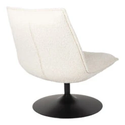 Rein Living Jax Fauteuil - Bouclé - Gebroken Wit -Woonmeubelwinkel 1000086631 0104