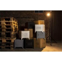 Rootsmann Lockerkast Grijs - Locker Met 1 Deur - Metaal -Woonmeubelwinkel 1000087067 0102