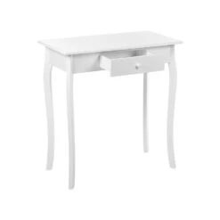 Beliani Consoletafel ALBIA - Wit Mdf 9 Beliani Consoletafel ALBIA - Wit Mdf -Woonmeubelwinkel 1000087209 0104