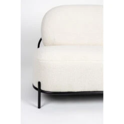 Rein Living Polly Bank - Teddy - Wit -Woonmeubelwinkel 1000087428 0103