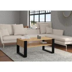 Salontafel Nuka 48x110x60 Beige -Woonmeubelwinkel 1000088569 0101