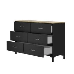 Diagone Kommode Manchester - 6 Laden -Woonmeubelwinkel 1000089248 0102