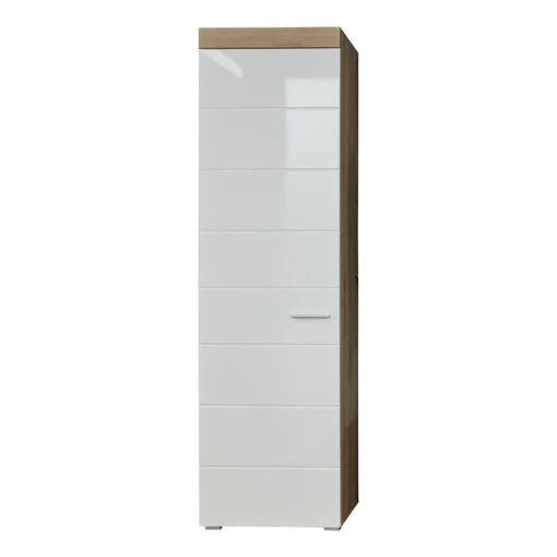Hioshop Kledingkast Amanda/MandoGD Mdf - Wit
