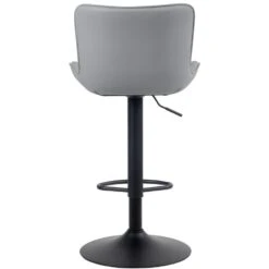 CLP Set Van 2 Barkrukken Linus Kunstleder Grijs -Woonmeubelwinkel 1000092198 0103