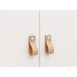 ToiToiKids Jort 2-deurskast - Wit/Naturel -Woonmeubelwinkel 1000092484 0103