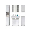 Hioshop Badkamer Nano - Wit
