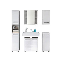 Hioshop Badkamer Nano - Wit