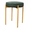 DS4U® Mika Velvet Kruk - Stof - Groen -Woonmeubelwinkel 1000093827