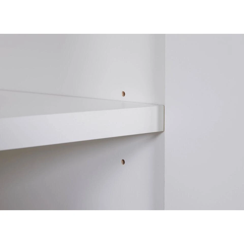 Hioshop Kledingkast Ranya - Wit. 6 Hioshop Kledingkast Ranya - Wit. - Afbeelding 4