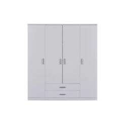 Hioshop Kledingkast Ranya - Wit.