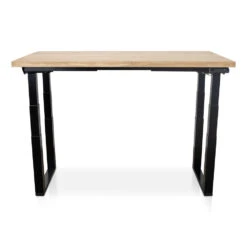 MRC Zit-sta Bureau Massief Eiken Blad 140x80 Zwart O Frame NEN-EN 527 9 MRC Zit-sta Bureau Massief Eiken Blad 140x80 Zwart O Frame NEN-EN 527 -Woonmeubelwinkel 1000093984 0103