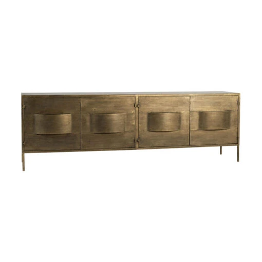 PTMD Loua Tv Meubel Goud - 35x170x55 Cm
