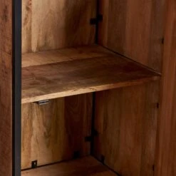 Furndea Morada Boekenkast Industrieel 1-deurs - 45x55x200 Cm -Woonmeubelwinkel 1000094237 0103