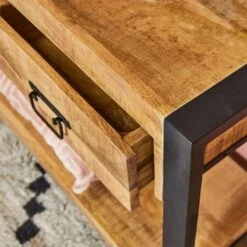 Furndea Odeon Sidetable Industrieel - 35x120x76 Cm 7 Furndea Odeon Sidetable Industrieel - 35x120x76 Cm -Woonmeubelwinkel 1000094252 0102