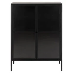 Sohome Vitrinekastje Joannie - Zwart Metaal - 80 X 100cm 9 Sohome Vitrinekastje Joannie - Zwart Metaal - 80 X 100cm -Woonmeubelwinkel 1000094523 0103