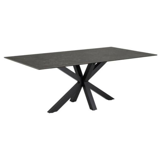 Sohome Eettafel Samona - Keramiek - 200 X 100cm - Zwart