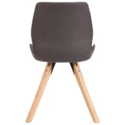 CLP Set Van 2 Eetkamerstoelen Luna Stof Grijs 9 CLP Set Van 2 Eetkamerstoelen Luna Stof Grijs -Woonmeubelwinkel 1000095279 0103