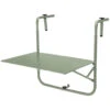 Pro Garden Balkon Tafel - Metaal - Mat Groen - 60 X 43 Cm 1 Pro Garden Balkon Tafel - Metaal - Mat Groen - 60 X 43 Cm -Woonmeubelwinkel 1000095622