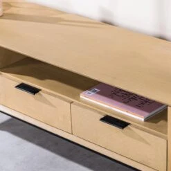 Kapur Tv-meubel 170cm - Hout - Bruin 9 Kapur Tv-meubel 170cm - Hout - Bruin -Woonmeubelwinkel 1000096026 0103