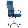 Beliani Bureaustoel DESIGN - Blauw Mesh -Woonmeubelwinkel 1000096218