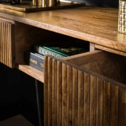 Sedona Sidetable 110cm - Hout - Bruin 9 Sedona Sidetable 110cm - Hout - Bruin -Woonmeubelwinkel 1000096492 0103