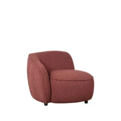 LABEL51 Fauteuil Livo Links - Winered - Boucle -Woonmeubelwinkel 1000097883 0101