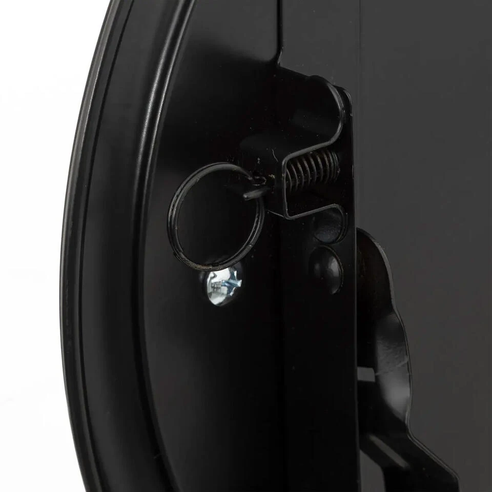 5five Bijzet Krukje/stoel - Opvouwbaar - Zwart/grijs - 46 Cm 5 5five Bijzet Krukje/stoel - Opvouwbaar - Zwart/grijs - 46 Cm - Afbeelding 3